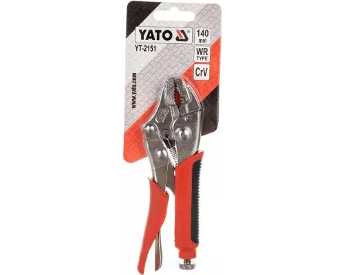 Ключ-зажим Morsea 140мм (прорез. руч.) СrV Yato YT-2151 Ключ-зажим Morsea 140мм (прорез. руч.) СrV Yato YT-2151