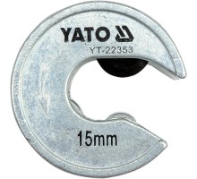 Труборез роликовый для пластика 15мм Yato YT-22353