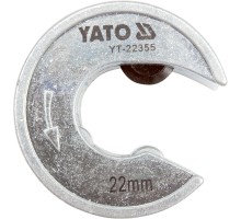 Труборез роликовый для пластика 22мм Yato YT-22355