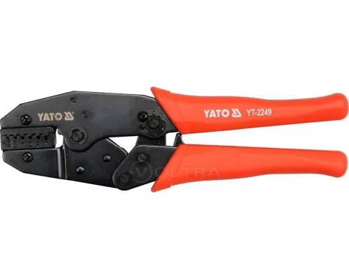  Пресс-клещи 220мм 2-х функц. (22-12 AWG 0,5-4мм) Yato YT-2249