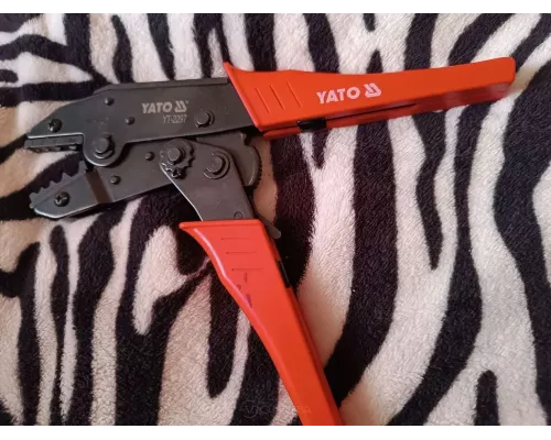 Клещи для обжима 230мм (20-8 AWG 1,5-10,0мм) Yato YT-2297 Клещи для обжима 230мм (20-8 AWG 1,5-10,0мм) Yato YT-2297