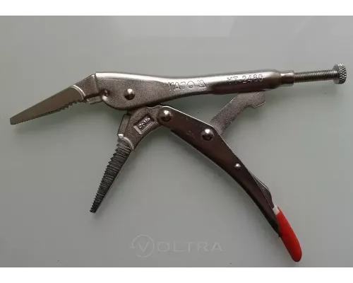  Ключ-зажим Morsea 225мм удлиненный СrMo Yato YT-2460