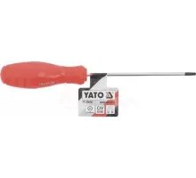 YT-25650 Отвертка плоская, магнитная SL 3х100мм, YATO