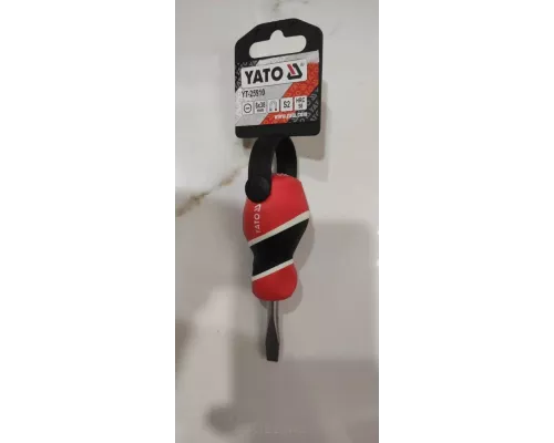 Отвёртка 6х38мм S2 HRC58 Yato YT-25910 Отвёртка 6х38мм S2 HRC58 Yato YT-25910