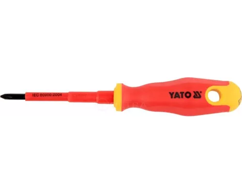 Отвёртка PH1х80мм (1000V) Yato YT-2822 Отвёртка PH1х80мм (1000V) Yato YT-2822