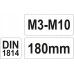  Вороток для метчиков M3-M10 L180мм Yato YT-2996