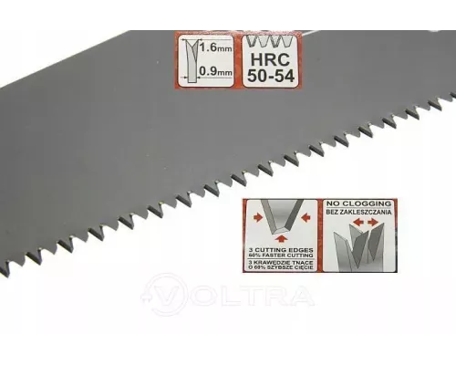  Пила по дереву тефл. 500мм Yato YT-3108