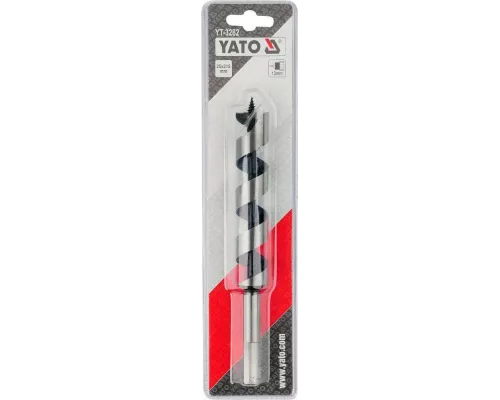  Сверло спиральное по дереву 25х215мм Yato YT-3282