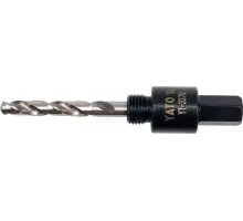 YT-3370 Державка для коронок 14-30мм 1/2'', YATO, 5906083933707 (CN)