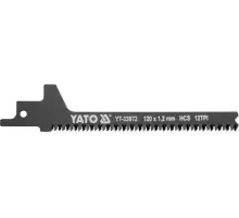 YT-33972 Полотно для сабельной пилы HCS 120мм, 5906083085796 (CN)