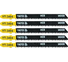 YT-3404 Полотна для электролобзика (дерево), 10TPI, 5пр, YATO, 5906083934049 (CN)