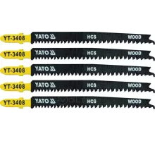 YT-3408 Полотна для электрол. (дерево) 13TPI 5пр, YATO, 5906083934087 (CN)