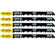 Полотна для электролобзика по дереву L100мм (5шт) Yato YT-3410