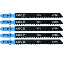 YT-3411 Полотна для электролобзика (металл), 8TPI, 5пр, YATO, 5906083934117 (CN)