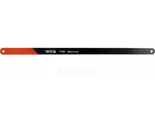 Полотно по металлу 12х300мм (5шт) Yato YT-3460 Полотно по металлу 12х300мм (5шт) Yato YT-3460