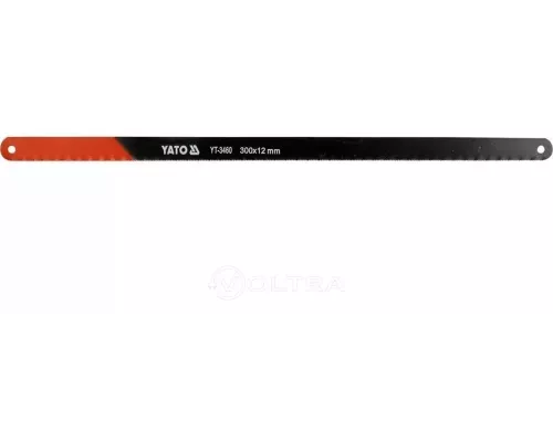 Полотно по металлу 12х300мм (5шт) Yato YT-3460 Полотно по металлу 12х300мм (5шт) Yato YT-3460