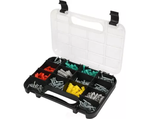  Шурупы с набором пластмассовых дюбелей (набор 350шт) Yato YT-36501