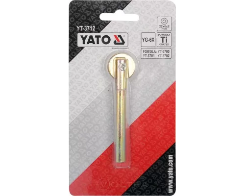  Ролик запасной 22х6х2мм для плиткореза Yato YT-3712