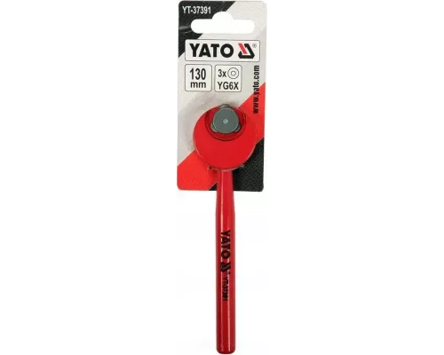  Стеклорез с 3 роликами 130мм Yato YT-37391