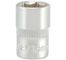 Головка торцевая 3/8" 6гр. 13мм L28мм CrV Yato YT-3808
