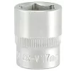 Головка торцевая 3/8" 6гр. 17мм L30мм CrV Yato YT-3812