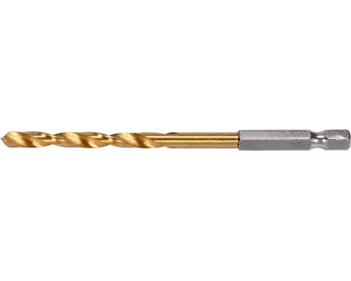  Сверло по металлу HSS-TiN 5,5мм с хвостовиком HEX Yato YT-44763