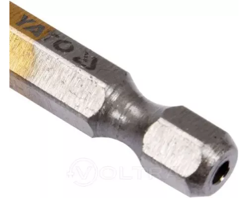  Сверло-шарошка по металлу 5.0мм HSS-TiN с хвостовиком HEX Yato YT-44822