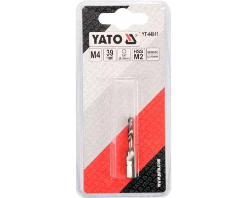 Сверло-метчик М4 HEX Yato YT-44841