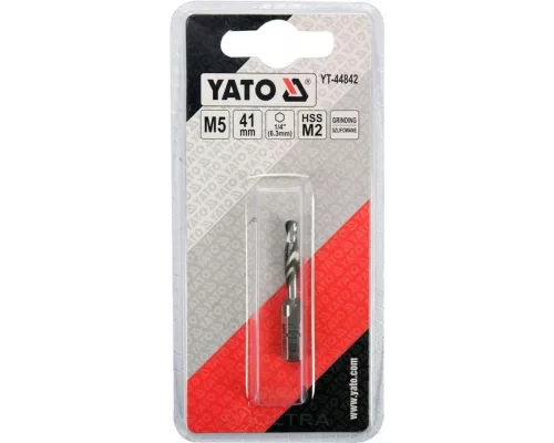  Сверло-метчик М5 HEX Yato YT-44842
