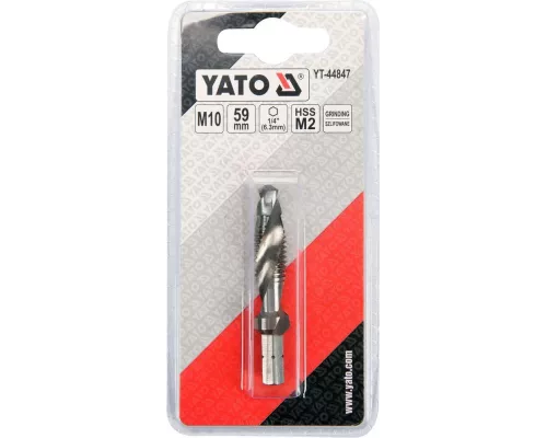  Сверло-метчик М10 HEX Yato YT-44847