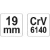  Ключ рожково-торцевой 19мм CrV Yato YT-4957