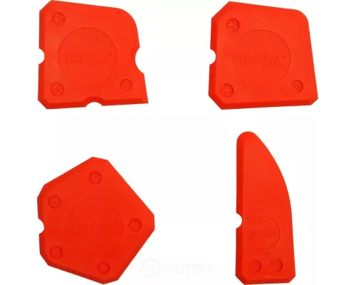 Шпатели из силикона (4шт) Yato YT-5261 Шпатели из силикона (4шт) Yato YT-5261