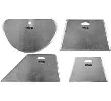 Скребки из нержавеющей стали 4шт Yato YT-52788
