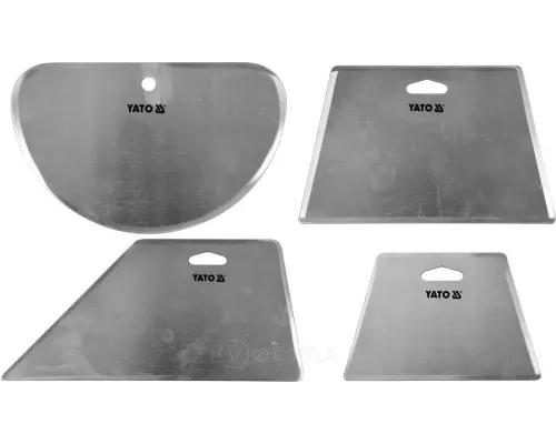  Скребки из нержавеющей стали 4шт Yato YT-52788