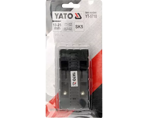 Нож двусторонний для мебельной пленки 13-25мм Yato YT-5710 Нож двусторонний для мебельной пленки 13-25мм Yato YT-5710