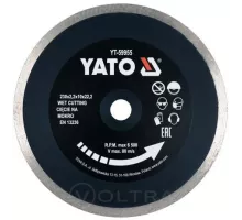 YT-59955 Алмазный диск для плитки 230мм, YATO, 5906083044489 (CN)