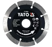 YT-59961 Алмазный сегментный диск для плитки 115мм, 5906083044496 (CN)