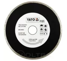 YT-6017 Отрезной алмазный диск сплошной 200мм, YATO, 5906083960178 (CN)