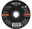 YT-61025 Круг отрезной по нержавеющей стали 125x1,0x22,2, YATO, 5906083932380 (CN)