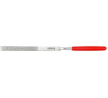 YT-6140 Надфиль алмазный плоский 3х140х50мм, YATO, 5906083961403 (CN)