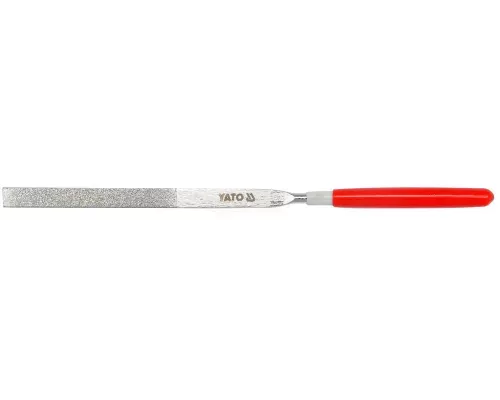 Надфиль алмазный плоский 3х140мм Yato YT-6140 Надфиль алмазный плоский 3х140мм Yato YT-6140
