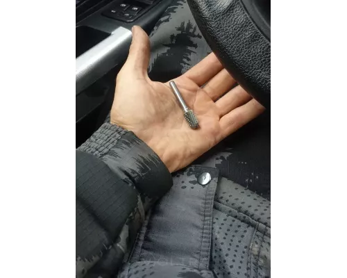  Шарошка металлическая коническая заостренная 10х58мм PREMIUM Yato YT-61726