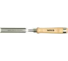 YT-6245 Стамеска 15мм (деревянная ручка), YATO, 5906083962455 (CN)