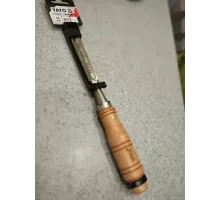 YT-62823 Стамеска-долото полукруглая с деревянной ручкой 14мм, YATO, 5906083059902 (CN)