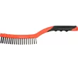 YT-6330 Щетка стальная 3 рядя c пласт. ручкой, YATO, 5906083963308, (CN)