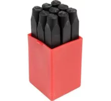 Набор клейм цифры 6мм 9шт Yato YT-6854