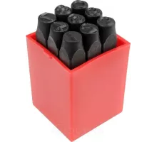 Набор клейм цифры 8мм 9шт Yato YT-6855