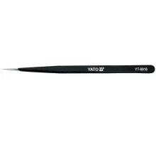 YT-6916 Пинцет прямой антистатический 140мм, YATO, 5906083969164 (CN)
