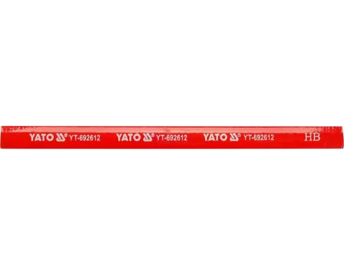  Карандаш столярный HB 12шт Yato YT-692612