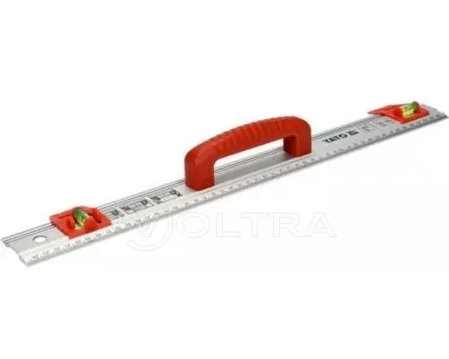  Линейка алюминиевая 2глазка с ручкой 1000мм Yato YT-70715